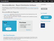 Tablet Screenshot of pdfburst.com